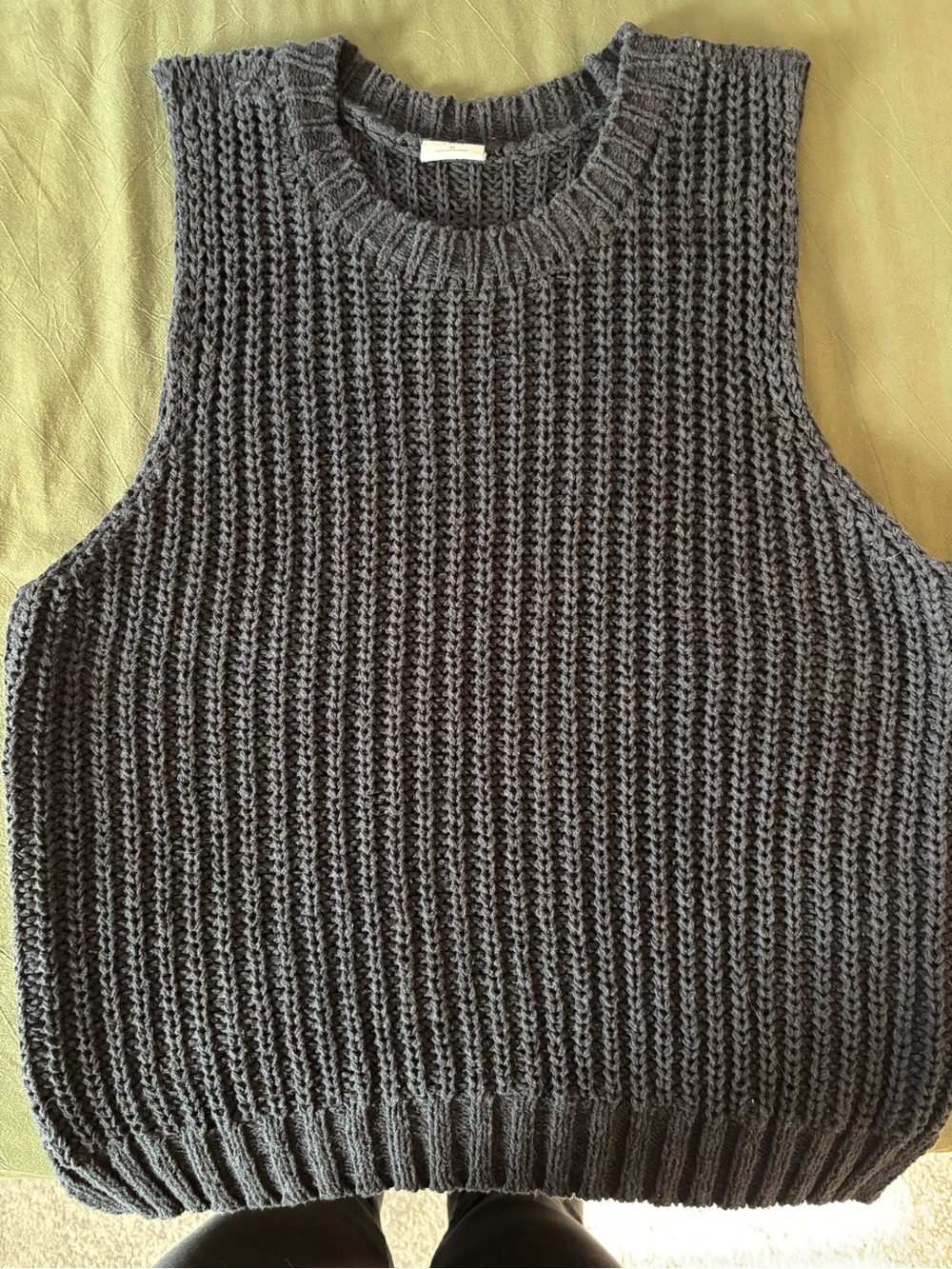 Abercrombie Chunky Knit Sweater Vest